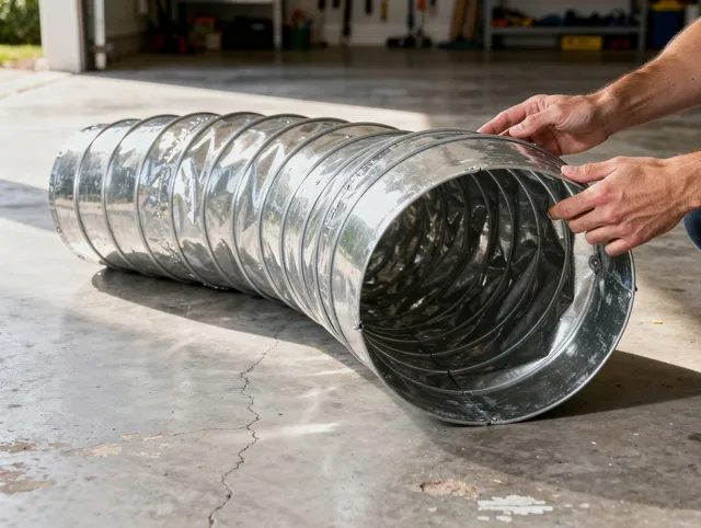Laguna Hills Dryer Vent Cleaning specialist using advanced equipment for thorough duct cleaning in Laguna Hills