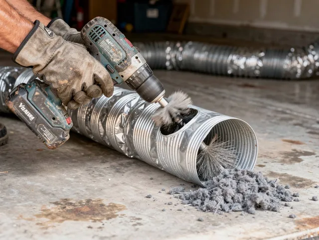 Professional duct cleaning by Laguna Hills Dryer Vent Cleaning in Laguna Hills